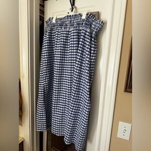 Universal Thread Plaid Checkered Skirt 2x